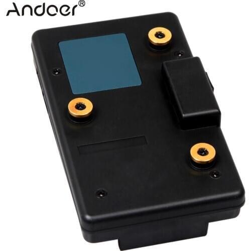 Andoer Converter Plate Mount for V-Mount Battery to Anton Bauer Gold for Sony Battery to for Camera A-GP-S