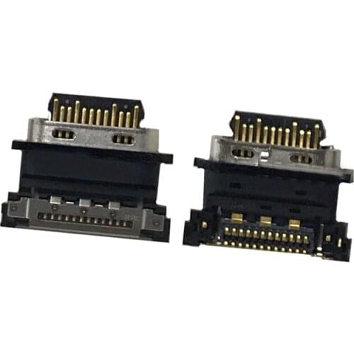 10pcs Type-C USB Charging Connector For Sony Xperia XZ2 H8266 H8216 H8296 XZ2 Premium H8166 H8116 XZ2 Plus Charger Port Dock