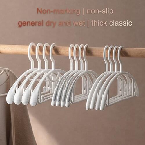 Clothes Hanger-Non-Marking Hangers, Non-Slip Dry And Wet General Household Must-Have 10/20 Packs, No Slipping, No Marks,Good