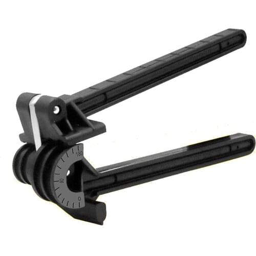 180 Degree Pipe Tubing Bender Four-Slot Combination Multipurpose Pipe Bender Ventilation Systems Tube Bending Tool for Copper