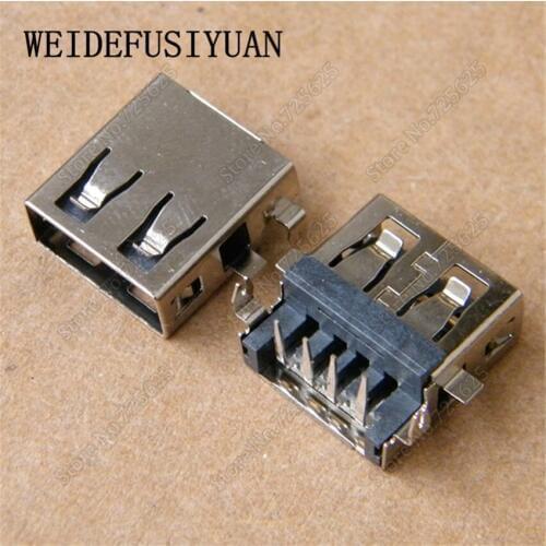 20PCS USB Port USB Female Socket for Lenovo S110 USB 2.0 Jack Connector