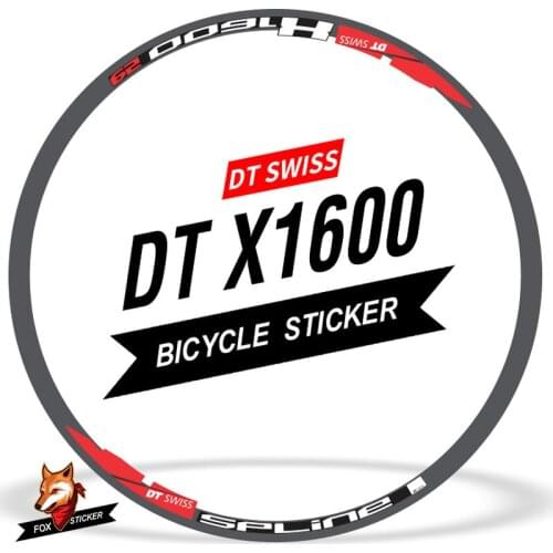 26er 27.5er 29er MTB Rim Wheel Sticker Cycle Reflective Mountain Bike Wheels Decal 1600 Spline