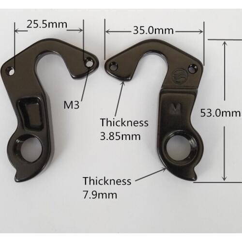 5pcs bike alloy Bicycle Derailleur hanger Cycling Rear gear Derailleur Hangers For CANNONDALE Trail SL 29er TANGO Rush Trail SL