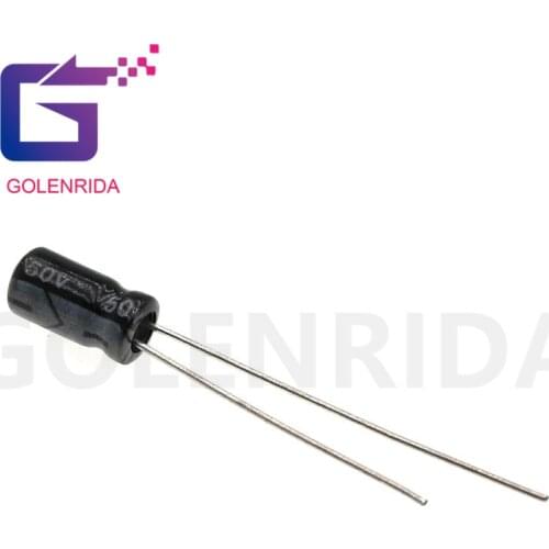 50PCS Electrolytic capacitor 50V0.47uF 4*7mm aluminum electrolytic capacitor 0.47uf 50v