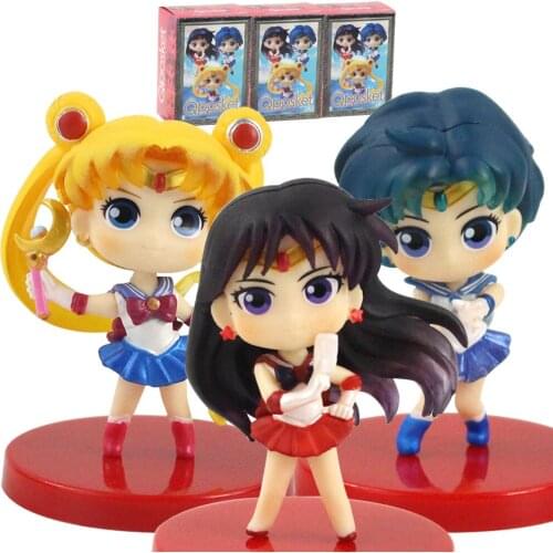 6.5cm 3pcs/set Anime PVC Action Figure Collection Model Toys Brinquedos Christmas Gifts