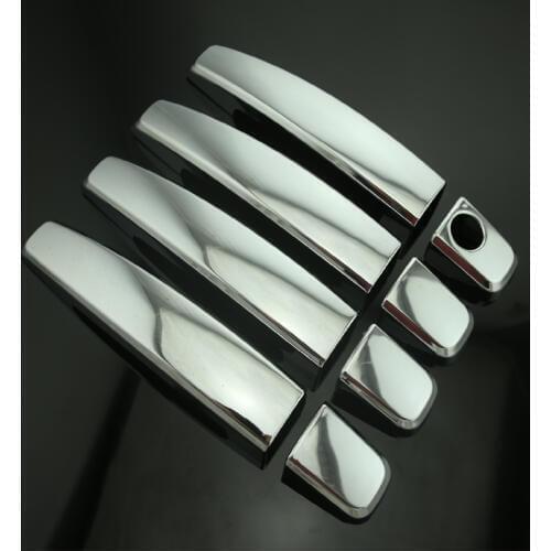 ABS Chrome Car Door Handle Cover Doors Protection Trim Sticker for Chevrolet Cruze 09-14 and Trax 2011 - 2017 Accessories Parts