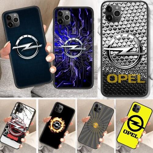 Opel Astra car Phone Case For iphone 5 5S SE 2 6 6S 7 8 11 12 Mini Plus X XS XR Pro Max black soft shell pretty bumper art funda