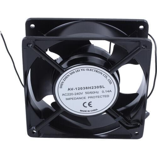 FFYY-AC 220V-240V0.14A Brushless Cooler Cooling Fan 120mm X 120mm X38mm