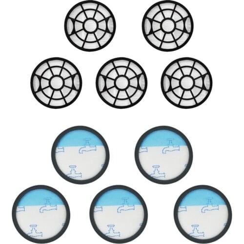 5 Sets HEPA Filter Part For Rowenta Swift Power Cyclonic RO2932EA RO2933EA RO2957EA RO2981EA RO2910EA RO2913EA ZR904301