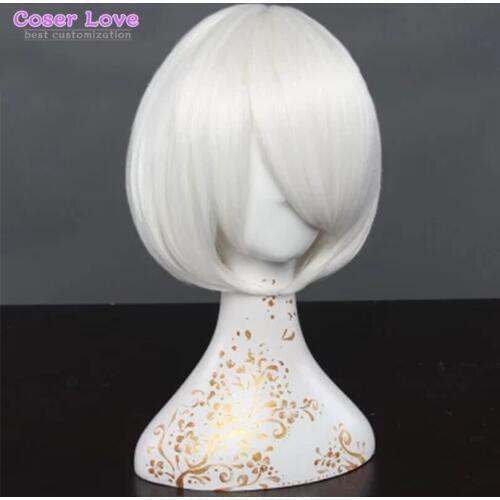 NieR Automata 2B Cosplay headwear for Cosplay Halloween, Christmas Carnival Costume