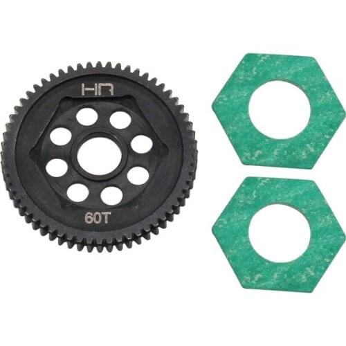 HR Super Duty Steel 0.5 Mod 60T Spur Gear for 1/18 Losi 2WD Mini-T2