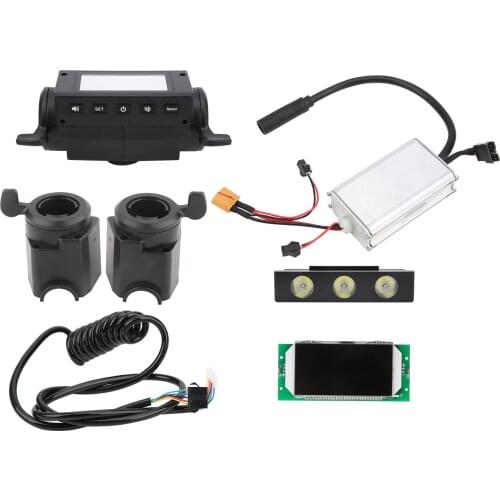 Electric Scoote Controller Set For KUGOO S3 S1 S2 S4 36V 350W Throttle Display Panel Headlight E-Scooter Controller 8in kits