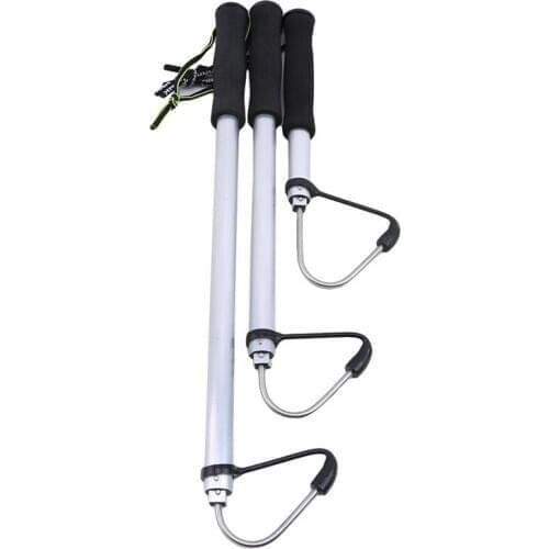 Multi-function Outdoor Fishing Telescopic Stainless Steel Sea Fishing Spear Hook Tackle Fishing Tools Accessories