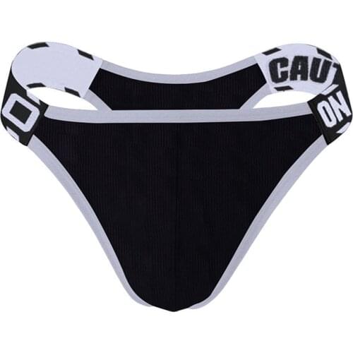 0850 Brand Sexy Underwear Man Gay Mens Briefs Thongs Gay Cotton Men Underpants Bikini Penis Pouch Soft Slip Cueca New BS3109
