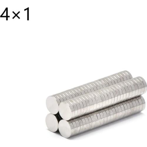 Mini Small N35 Round Magnet 4x1 4x1.5 4x2 4x3 4X4 4X5 4x20 mm Neodymium Magnet Permanent NdFeB Super Strong Powerful Magnets