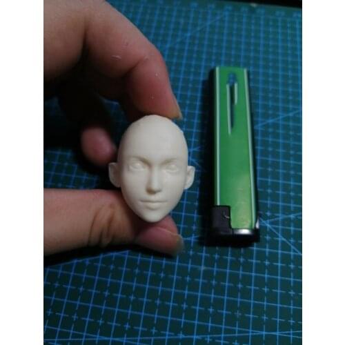 1/6 Scale Final Fantasy Tifa Unpainted Head for 12''Figure Body