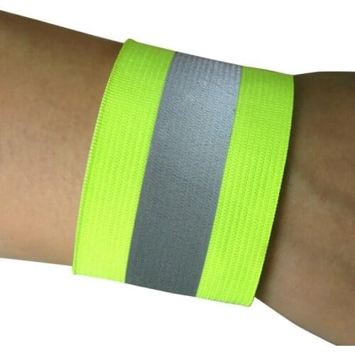 Night Reflective Safety Belt Night Run Armband For Outdoor Sports Night Running Cycling Jogging Arm Strap Arm Band New