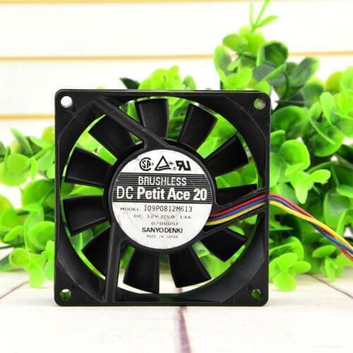 New original 109P0812M613 8020 DC12V 0.13a 8cm cooling fan
