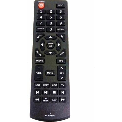NEW Genuine Original for Sanyo TV Remote Control MC42FN01 for FW24E05F FW48D25T Fernbedienung