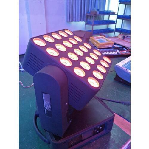 New professional 5x5 25eyes led moving head matrix light for stage ,party ,KTV ,disco ,DJ,luminaires,studio,cyclorama