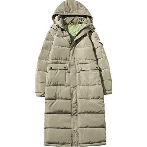 Fashion Brand Men Wram Parka Casual Coat Winter High Quality Men Hooded Coat Jackets Casual Mens Parka XXXL