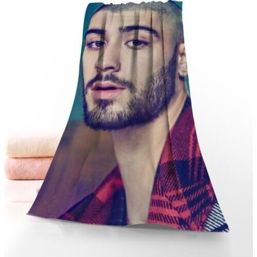 Custom Zayn Malik Towel Printed Cotton Face/Bath Towels Microfiber Fabric For Kids Men Women Shower Towels 70X140cm
