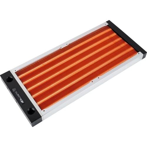 Craftsmans ultra-thin 17mm version of fierce general cold row, 120, 240, 360 red copper, A4 chassis, Split water cooling