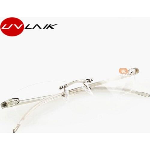 UVLAIK -1.0 -1.5 -2.0 -2.5 -3.0 -4.0 Finished Myopia Glasses Classic Anti blue Light Prescription Optical Eyeglasses Women Men