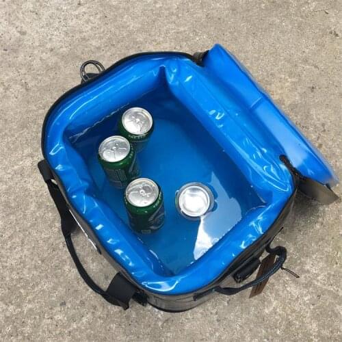 Airtight Zipper Long-term Cold Insulation TPU Waterproof Camping Insulation Bag Ice Bag Outdoor Mobile Refrigerator Cold Bag