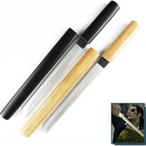YAKUZA Goro Majima Wooden Sword Costume Props for Anime Show Chrismas New Year Party