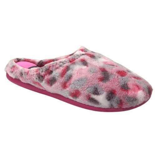Womens Brown Pink Winter Home Slipper-Casual, Elegant