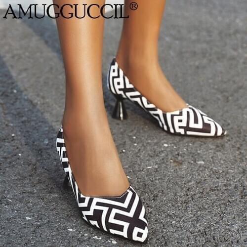 2020 New Plus Big Size 32-48 Blue Pink White Fashion Sexy High Heel Female Lady Women Shoes Pumps D1326