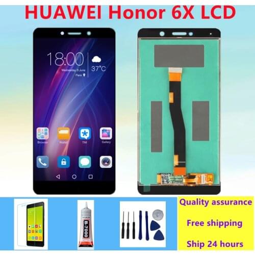 For Huawei Honor 6X LCD Display Touch Screen Digitizer Assesmbly Replacement For Huawei Honor6X Display Screen