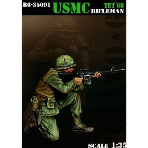 1/35 Resin figures model kit Vietnam War Soldier XD133