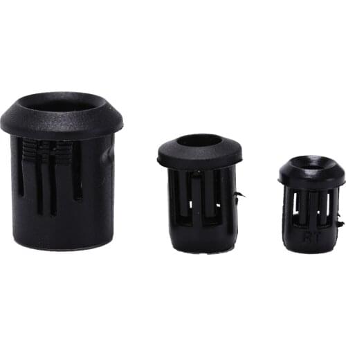 10pcs Black Plastic Lamp LED Diode Holder Black Clip Socket 3mm/5mm/8mm