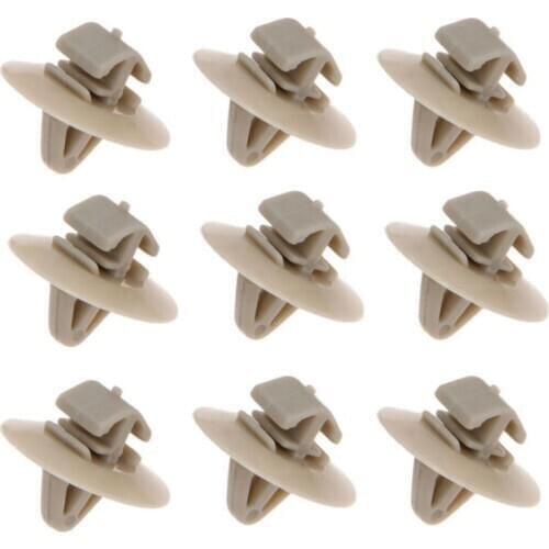 50pcs Exterior Door Side Moulding Trim Panel Clips For Vauxhall Vivaro Ornaments Interior Accessories Car Automobiles Parts