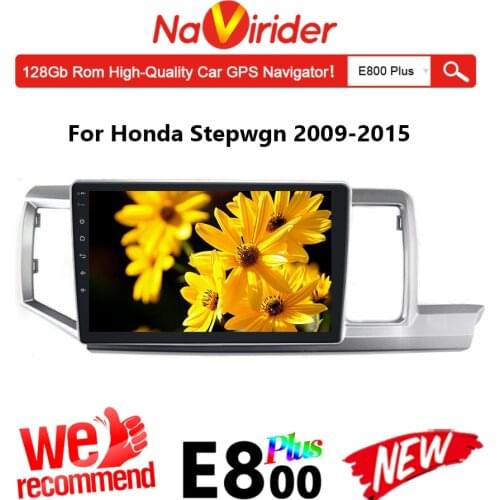 Android Car Radio Multimedia Video Player For Honda Stepwgn 2009 2015 GPS Navigation Dvd With Frame Built In Carplay