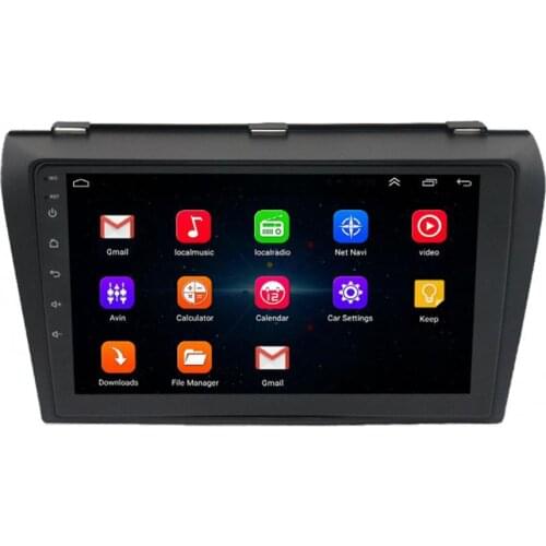 80% Hot Sale 2+16GB 9 Inch Car Radio Stereo GPS Navigation WiFi for Mazda 3 04-13 Android10.0 Car Intelligent System