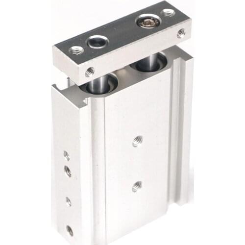 Bore 20mm Stroke 20mm CXSL20-20 Dual Rod Cylinder Ball Bushing Bearing Type