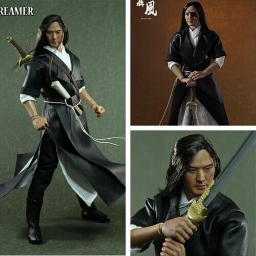 1/6 Scale Action Figure doll Ancient China Martial Arts Kung Fu Hero Samurai Ekin Cheng 12" Collectible Figures Model Toy