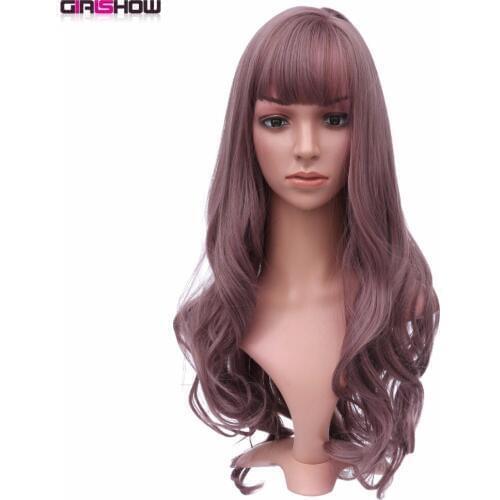 Длинные искусственные парики GIRLSHOW China At AliExpress