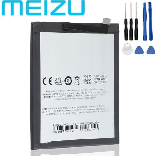 Meizu 100% Original BA923 4000mAh New Battery For Meizu Note 9 M9 Smartphone High Quality Battery+Tracking Number