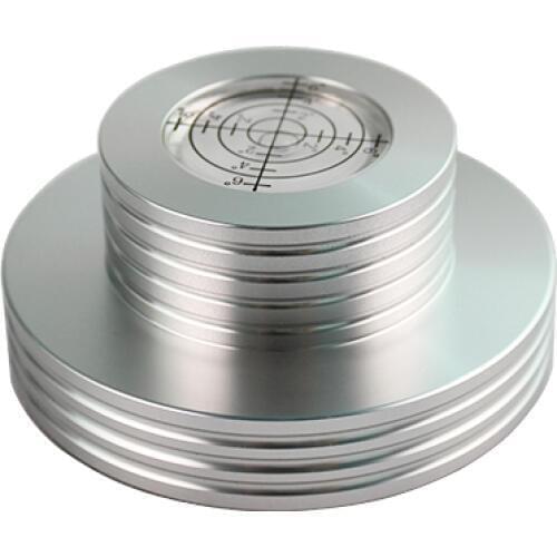 Metal Record Clamp LP Disc Stabilizer Balance Measure Vibration For Turntable