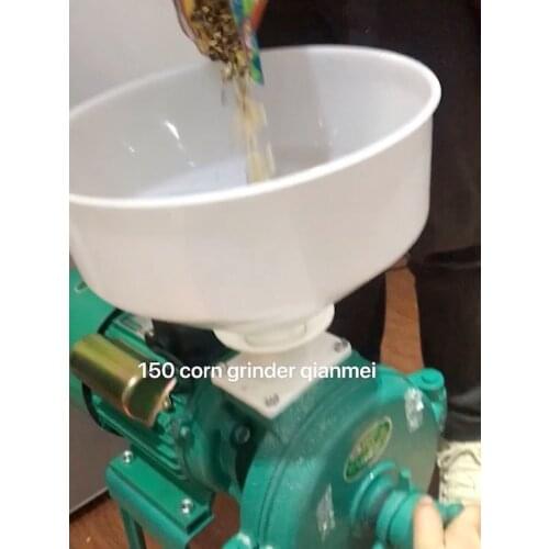 Multi-function wet and dry grinder for small grains Commercial powder grinding machine