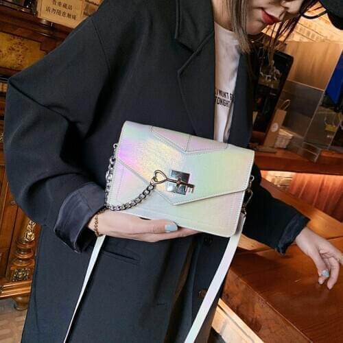 2020 new all-match small bag female personality European and American shoulder bag trendy accessory bag messenger bag handbag