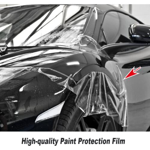 3 Layers PPF Transparent Auto Anti-Scratch Paint Protection Film For Auto Size:1.52*15m/Roll