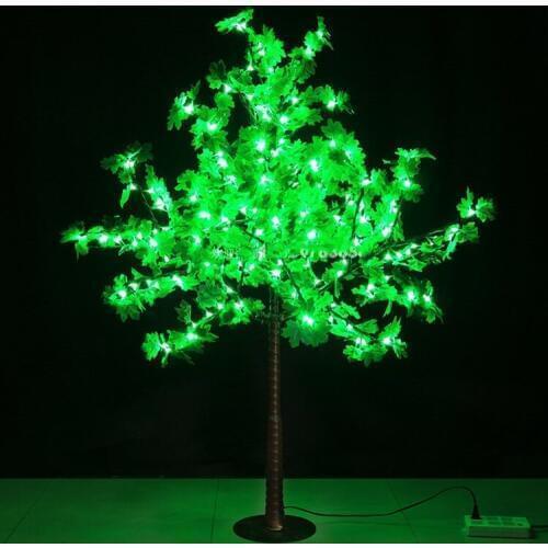 1.5M 5ft height LED Artificial Maple Tree Christmas Tree Light 648 LED Bulbs110/220VAC Rainproof fairy garden decor