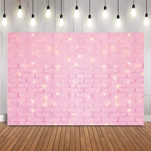 Pink wedding bridal shower photography backdrop kids birthday party decoration glitter shining birthday photo booth background