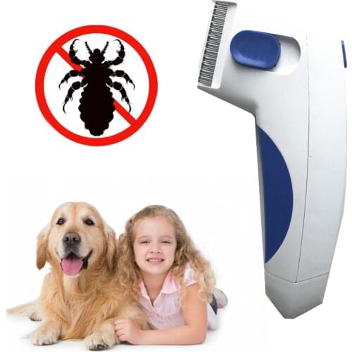 Dog Grooming Pet Flea Lice Cleaner Comb Electronic Flea Comb Brush Grooming And Care Anti Removal Lice Tools Cat Dog Supplies