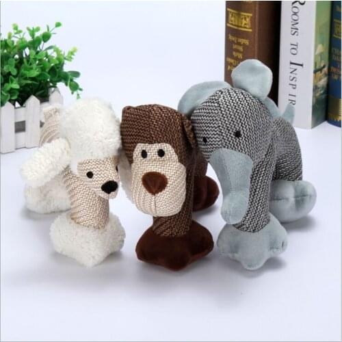 Dog Cat Pet Chew Toys for Small Large Dogs Bite Resistant Dog Squeaky Duck Toys Interactive Squeak Puppy Dog Toy Pets Supplies